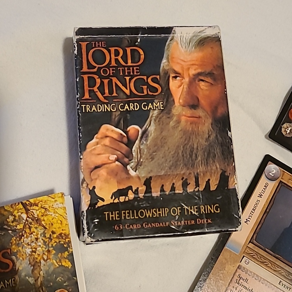 The Lord of the Rings Fellowship of the Ring Trading Cards Starter Deck